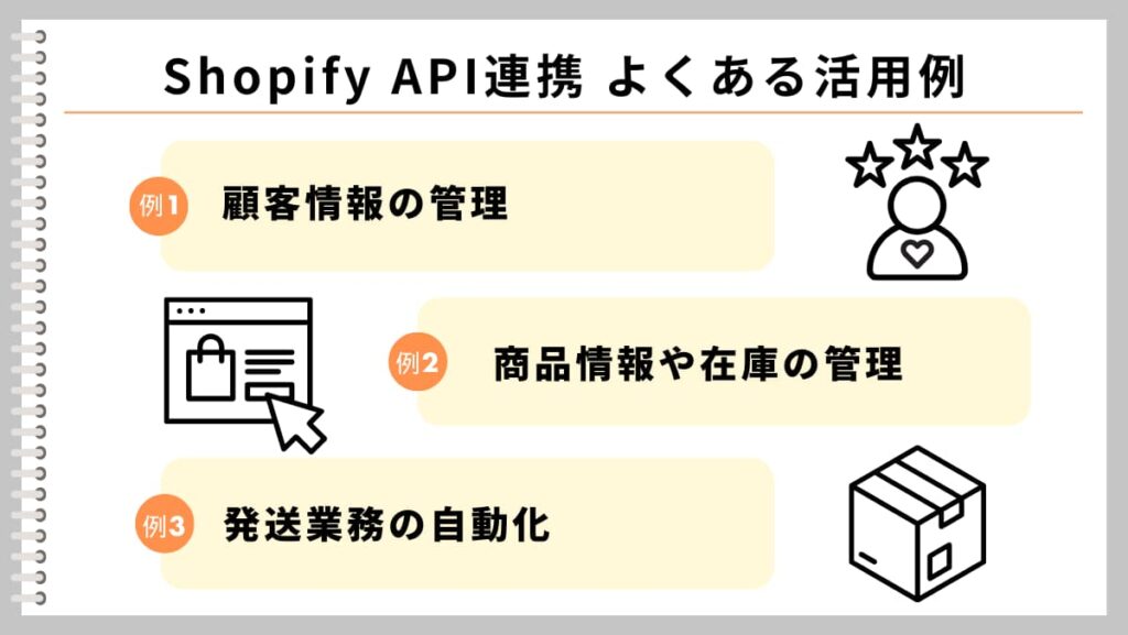 Shopify APIの活用例